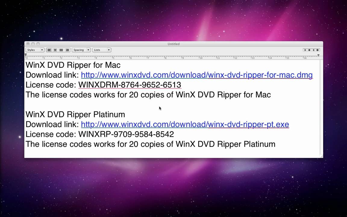 Macx dvd ripper free